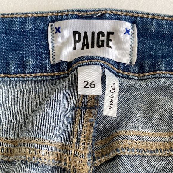 Paige Verdugo Ankle Undone Caballo in Bettie wash shark bite ankles sz 26 - Picture 4 of 13